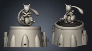 Mewtwoincubator mewtwo stl model for CNC