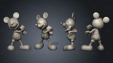 mickey stl model for CNC