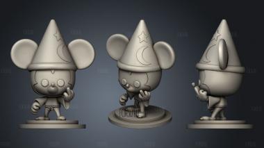 MICKEY Mouse Badass stl model for CNC