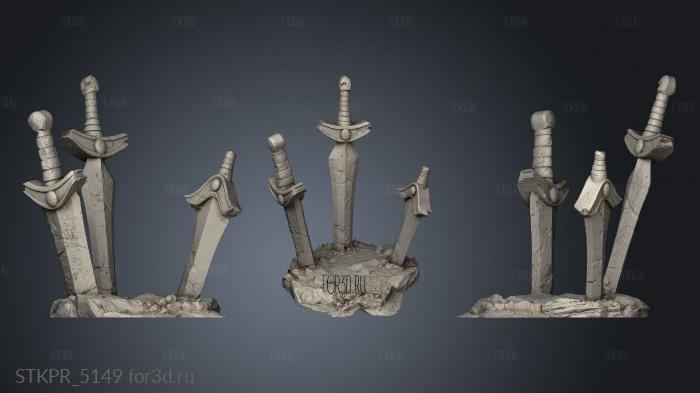 Middle Earth Axe 3d stl for CNC