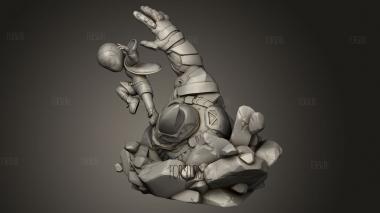 Майлз Моралес Чиби 3d stl модель для ЧПУ