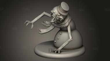 Имитировать Снеговика Просто 3d stl модель для ЧПУ