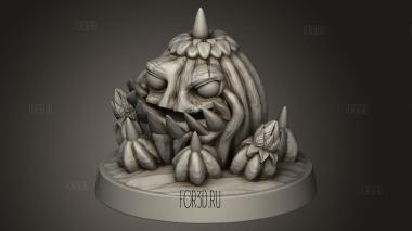 Мини-Кактусовый Монстр 3d stl модель для ЧПУ