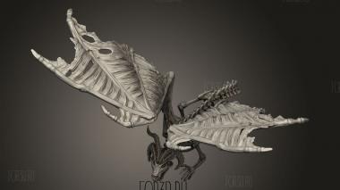 МОД череп дракона нежить 3d stl модель для ЧПУ