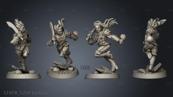 Modular Thieves Guild Adept Thief cowler 3d stl for CNC