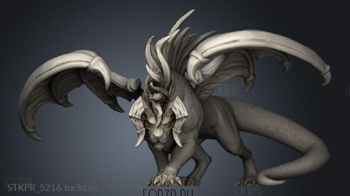 Monster Hunters Carac 3d stl for CNC