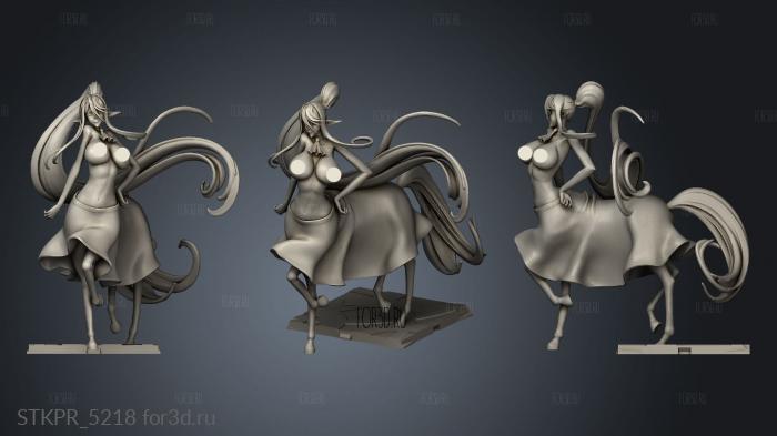 Monster Musume CENTOREA 3d stl for CNC