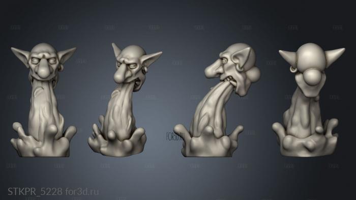 moonshine snotling lineman 3d stl for CNC
