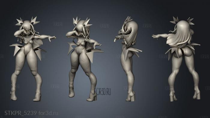 Morrigan 3d stl for CNC