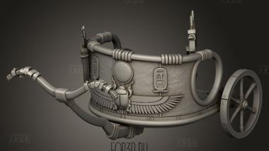 Колесница 3d stl модель для ЧПУ