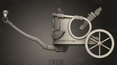 Колесница 3d stl модель для ЧПУ