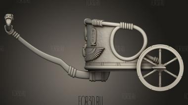 Колесница 3d stl модель для ЧПУ
