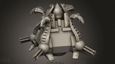 Храм Повелителей Гробниц Некройдов Урей 3d stl модель для ЧПУ