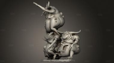 Нянчащийся 3d stl модель для ЧПУ