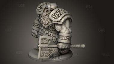 Пехота гномов с 3d stl модель для ЧПУ