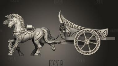 Лабиринт Колесниц Минока Колесо Колесницы 3d stl модель для ЧПУ