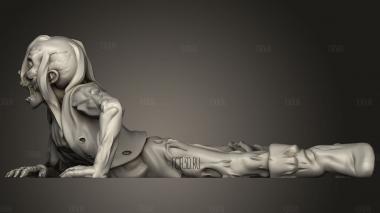 Омниодзи Сломленный Зомби 3d stl модель для ЧПУ