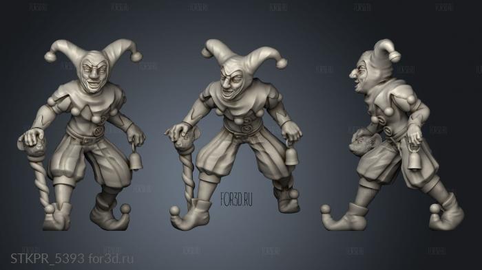 Omnioji Old Jester 3d stl for CNC