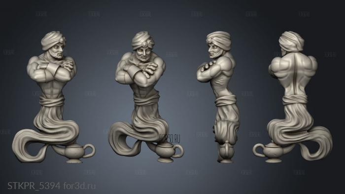 Omnioji The Lost Genie 3d stl for CNC