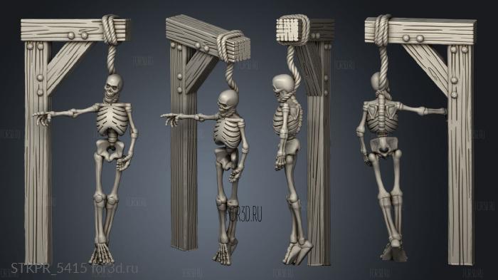 Orc King Hangedman 3d stl for CNC