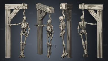 Orc King Hangedman stl model for CNC