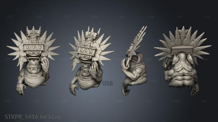 Orc King Magic Chef Magicchief 3d stl for CNC