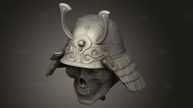 Шлем самурая с черепом орочи Bobbi Francs 3d stl модель для ЧПУ