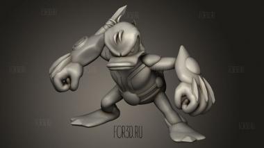 Папериник 3d stl модель для ЧПУ