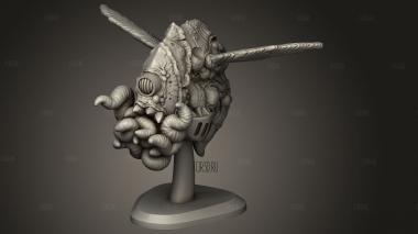 Чумной Беспилотник Летит 3d stl модель для ЧПУ