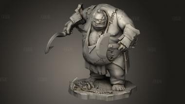 Пухлый Фартук 3d stl модель для ЧПУ
