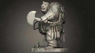 Пухлый Фартук 3d stl модель для ЧПУ