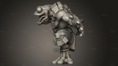 Мстители Джунглей Пунга 3d stl модель для ЧПУ
