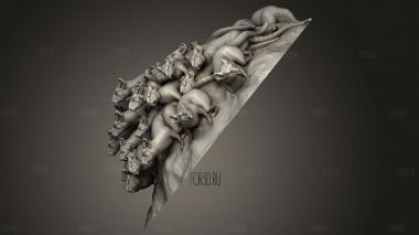 Крысолюди 3d stl модель для ЧПУ