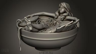 Миска для Рамена 3d stl модель для ЧПУ