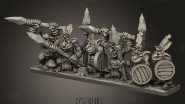 Красная туманность лесных гоблинов скоростные полосы spearstrip 3d stl модель для ЧПУ