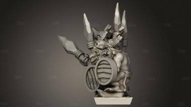 Красная туманность лесных гоблинов скоростные полосы spearstrip 3d stl модель для ЧПУ