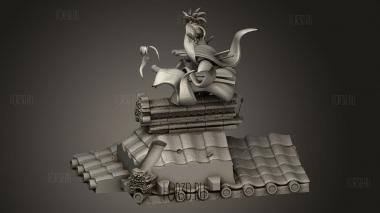 Красная СТРЕЛА Бусидо Миямото Мусаси 3d stl модель для ЧПУ