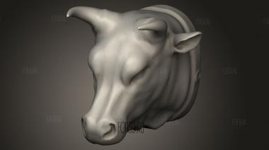 БЫК ИЗ МЕТАЛЛА 3d stl модель для ЧПУ