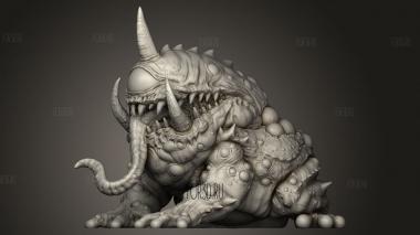 Гниющая Жаба 3d stl модель для ЧПУ