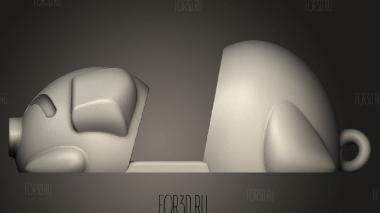 Клеточная детская Косичка 3d stl модель для ЧПУ
