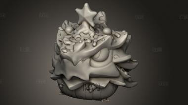 Множественная рождественская елка 3d stl модель для ЧПУ