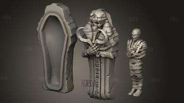 Саркофаг 3d stl модель для ЧПУ