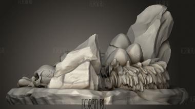 Местность Крюкообразная Пасть Гнездо Хищника Крюкообразная Пасть 3d stl модель для ЧПУ