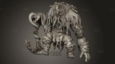 Волочащий ноги 3d stl модель для ЧПУ