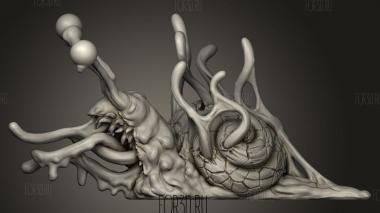 Королева Слизистых Улиток 3d stl модель для ЧПУ