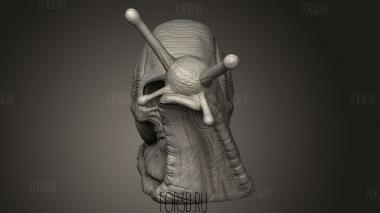 Череп Улитки 3d stl модель для ЧПУ