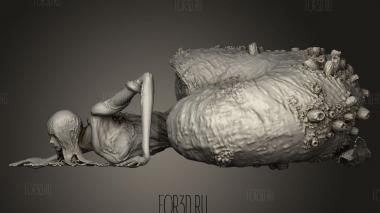Улитка способна 3d stl модель для ЧПУ
