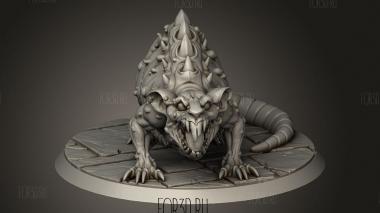 Схватить крысу 3d stl модель для ЧПУ