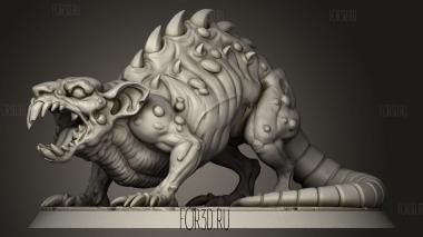 Схватить крысу 3d stl модель для ЧПУ