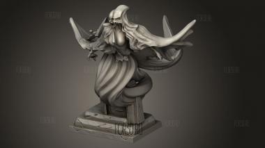 Восходящий Призрак 3d stl модель для ЧПУ